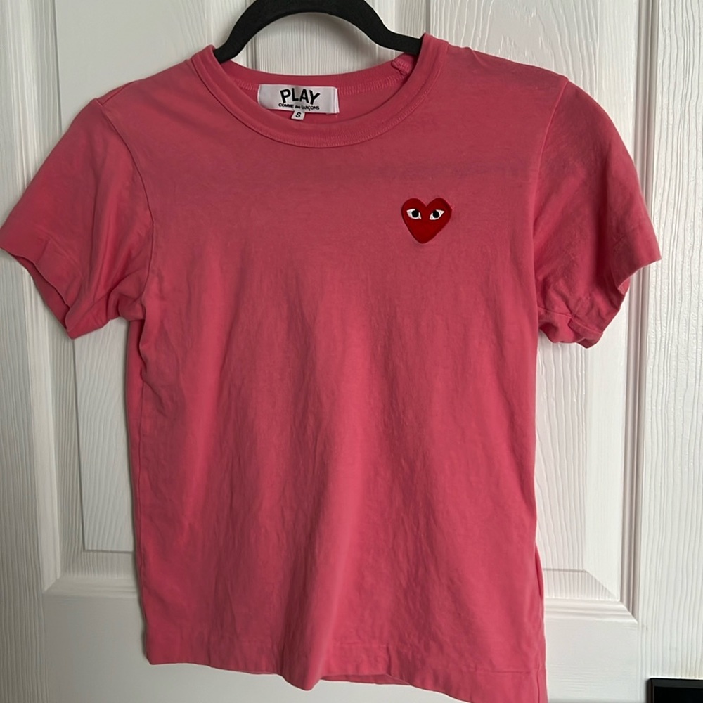 Comme des garçons pink t
